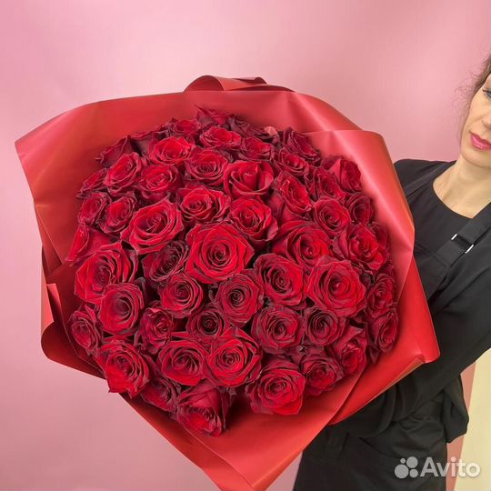 Букет 51 Роза цветы с доставкой
