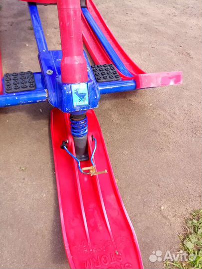 Детские зимние санки