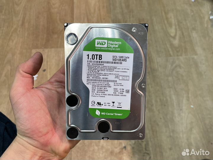 Жесткий диск 1tb 3.5 wd