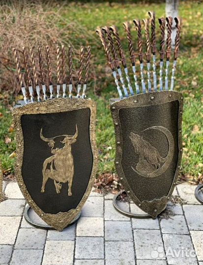 Щит Подставка под шампуры