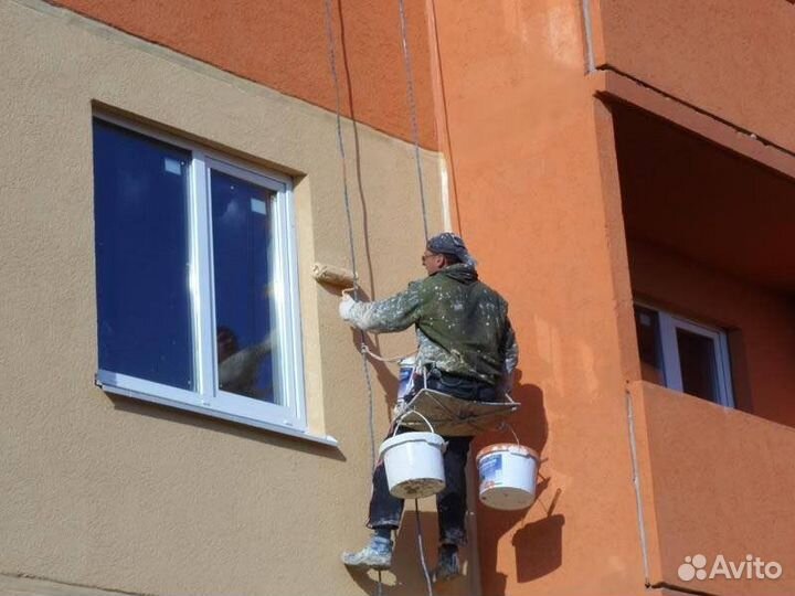 Ремонт фасадов