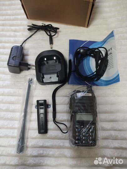 Рация Baofeng uv 82 с гарнитурой