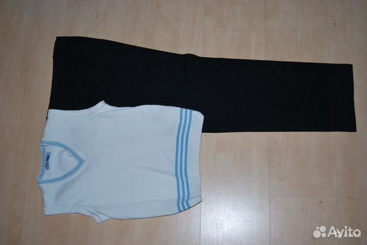 Жилетка и школьные брюки. Хорошее состояние