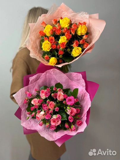 Живые цветы букеты розы с доставкой
