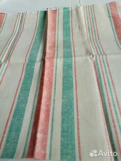 Льняные полотенца и отрезы льна из СССР