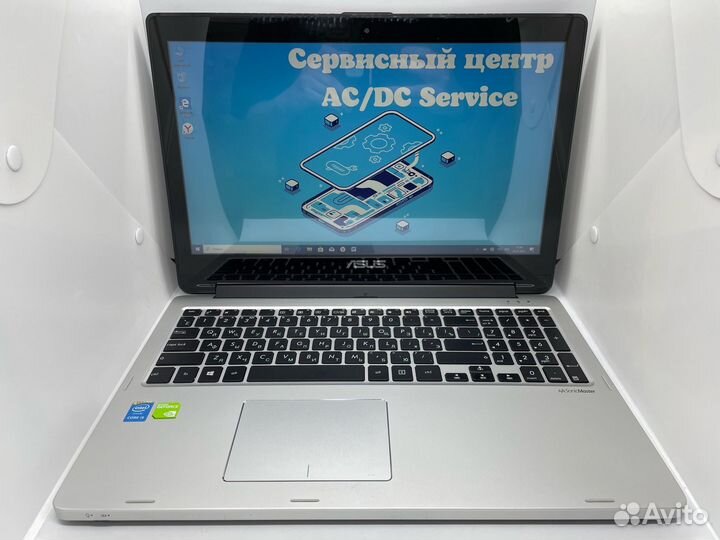 Игровой ноутбук Asus с сенсорным экраном