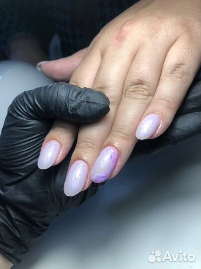 Маникюр с гель лаком за час