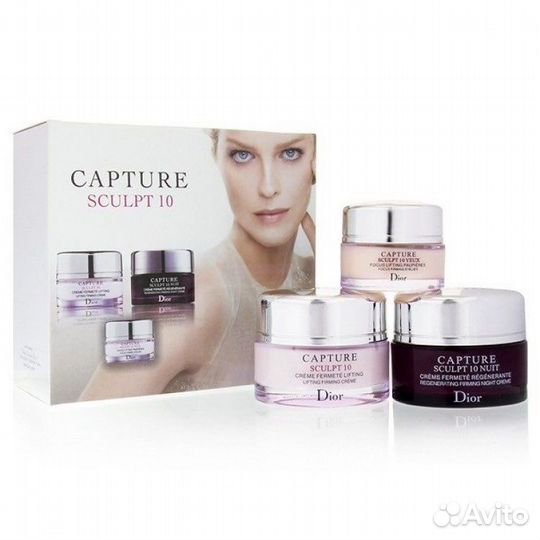 Набор кремов 3 в 1 Dior Capture Sculpt 10