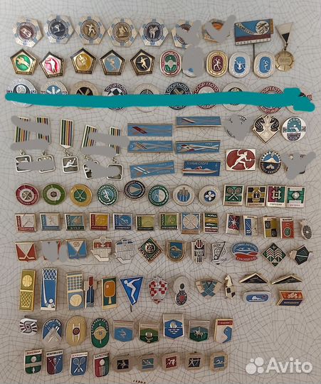 Значки СССР. Спорт. Разное