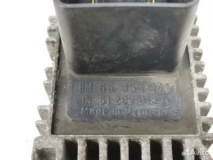 Реле накала свечей Saab 9-3 2 2004 55354141