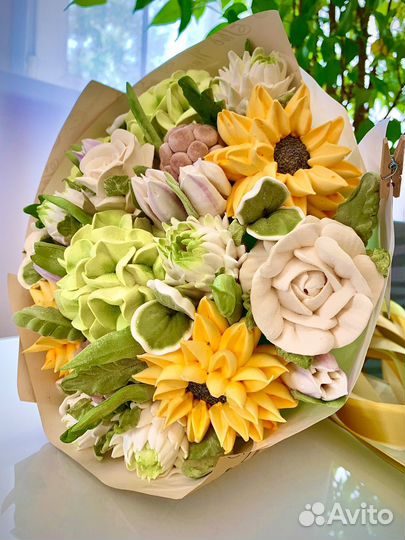 Зефирные букеты