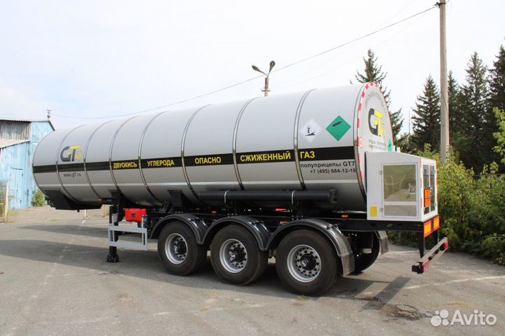 Полуприцеп газовоз GT7 ППЦТУ-24, 2023