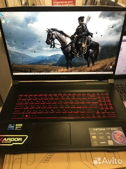 Ноутбук MSI GF76 katana