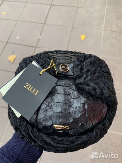 Ушанки Zilli Питоновые Норка Каракуль