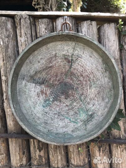 Поднос медный