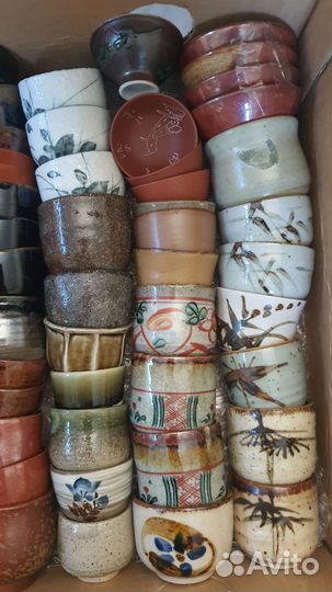 Маленькие чайные чашки винтажные, Япония, листайте