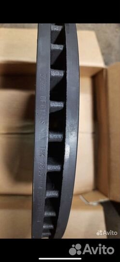 Тормозные диски Trw df6124s