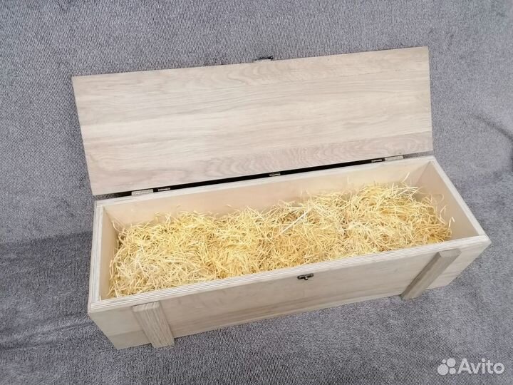Подарочная коробка деревянная под вино Собственная