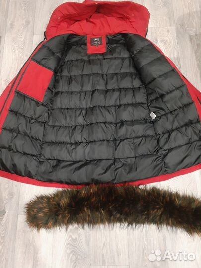 Зимний тёплый пуховик 46-48 размер