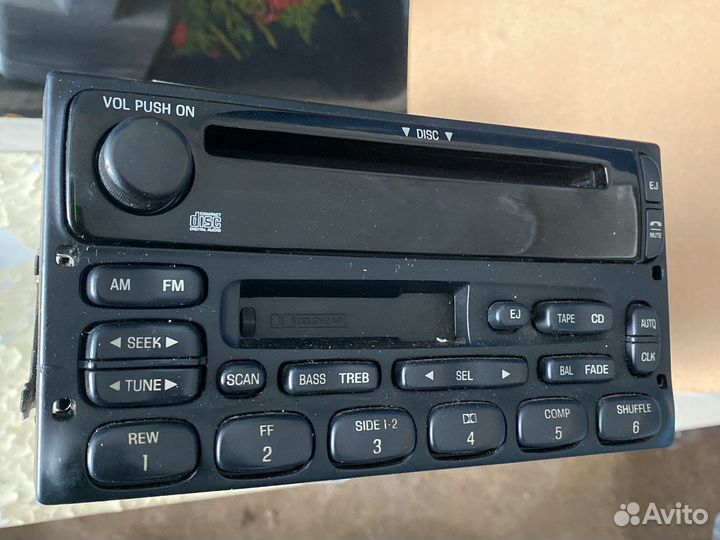 Магнитола ford
