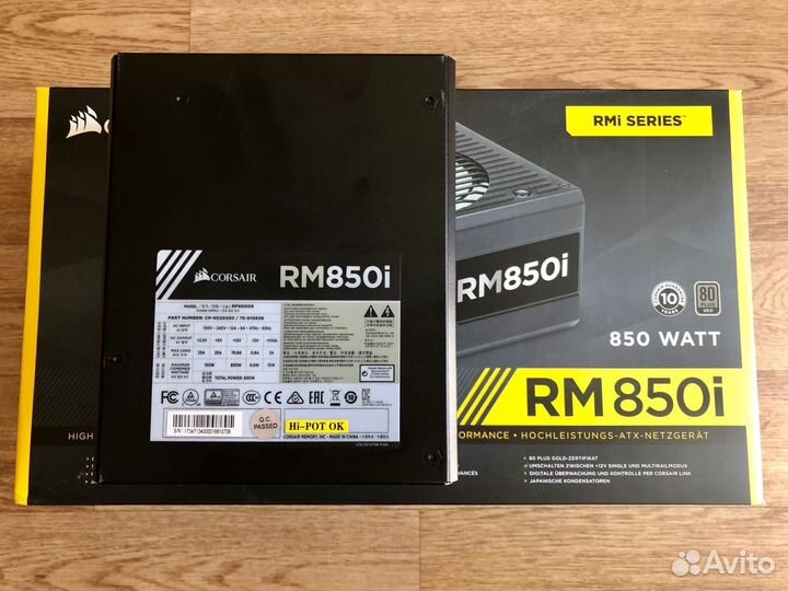 Блок питания Corsair RM850i 850W