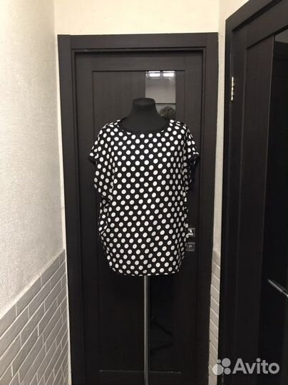 Футболка Блузка Горох