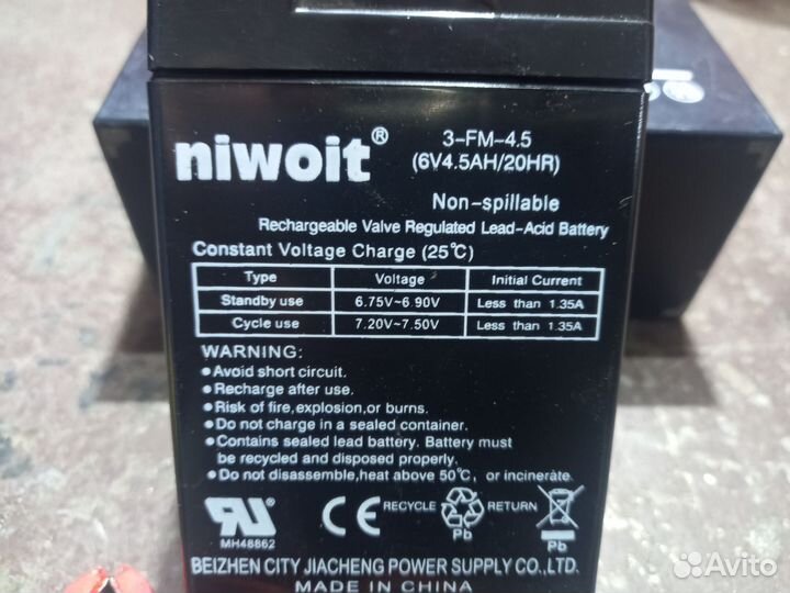 Аккумулятор AGM 12v и 6v