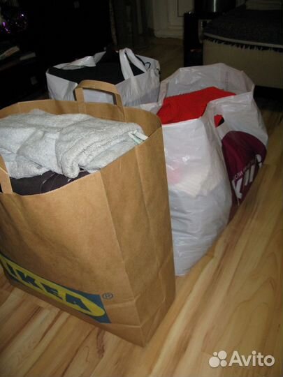 Женские веши пакетоми