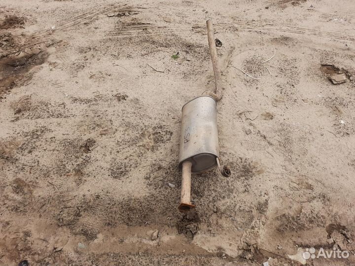 Глушитель задняя часть PS3 mitsubishi Pajero Sport (2015-н.в.)