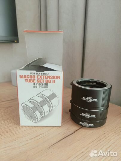 Макрокольца canon ef