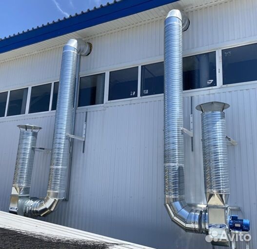 Монтаж системы вентиляции