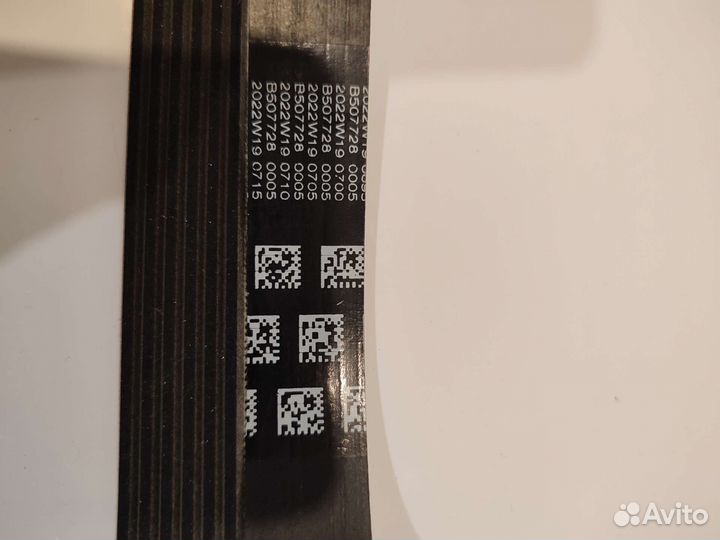 Ремень генератора логан ларгус к4м к7м 117206842r