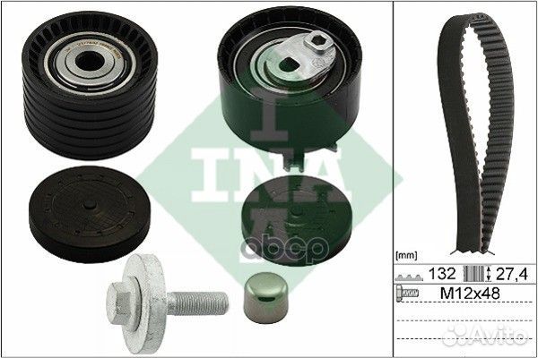 Комплект ремня грм 530064010 Ina