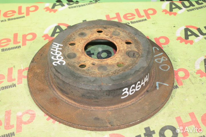 Диск тормозной toyota crown GRS180 задний 290 мм