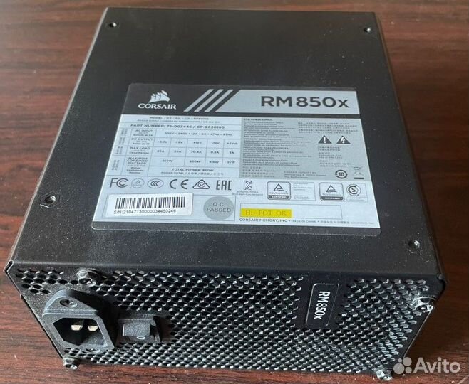 Блок питания Corsair rm850w gold