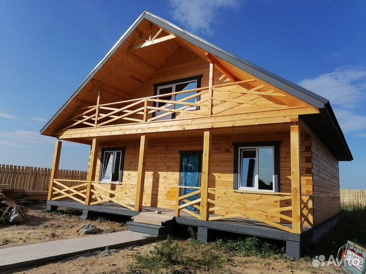 Строительство домов из бруса и газобетона
