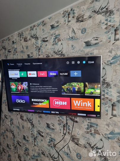 Телевизор со SMART tv 43 диагональ