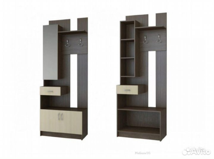 Вешалка-прихожая Вега вш-1 с зеркалом