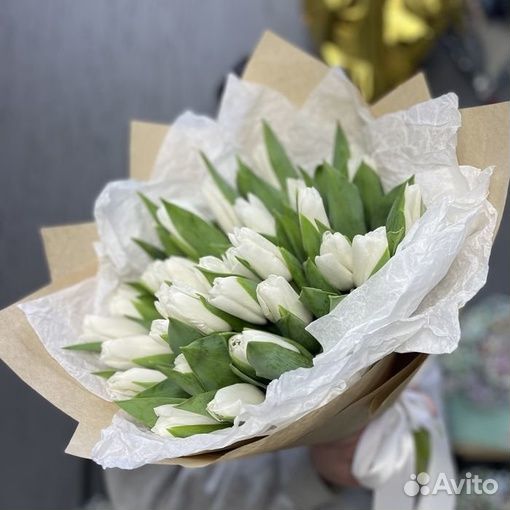 Тюльпаны, розы, гипсофила, цветы Саранск