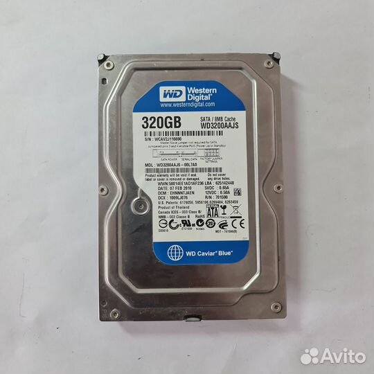 Жесткий диск HDD WD 320 GB 3.5 (Скупка Трейд-ин)