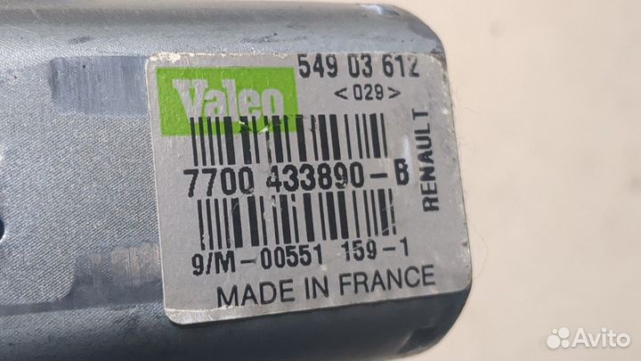 Двигатель стеклоочистителя задний Renault Scenic, 2001