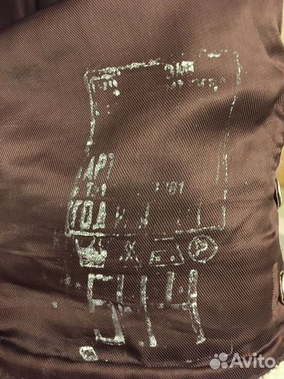 54/4 Куртка шевретка кожаная ввс