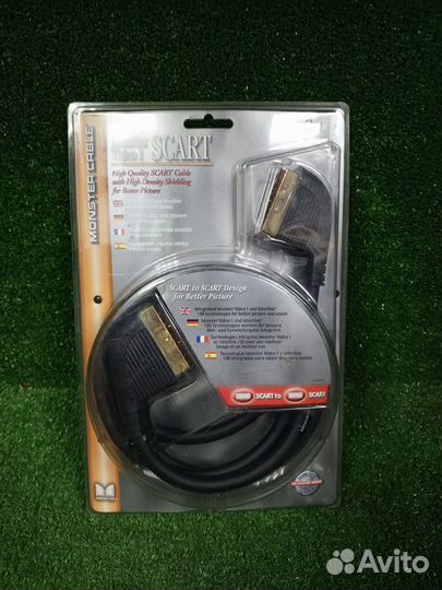Кабель Monster cable Video 1 Scart-scart 2 метра