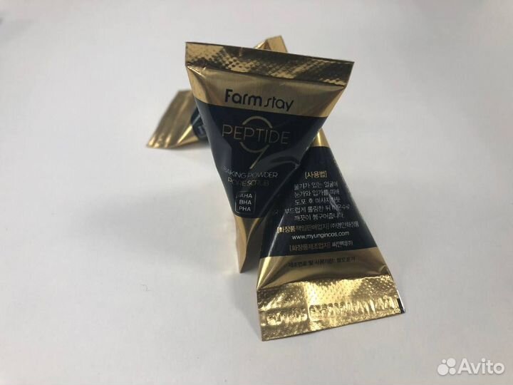 Скраб FarmStay Baking Powder 9 Peptide Pore Scrub