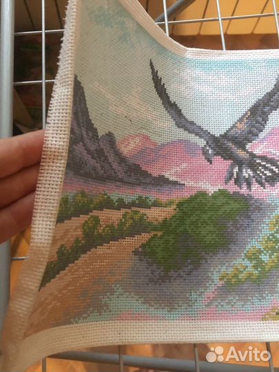 Канва с рисунком для вышивки крестом