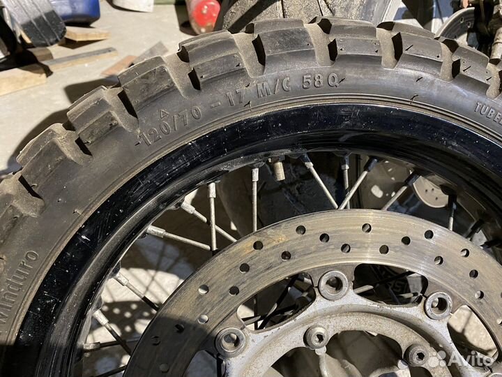 Переднее колесо диск обод r17 Yamaha xt660x
