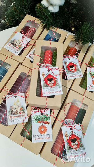 Подарочный набор свечей