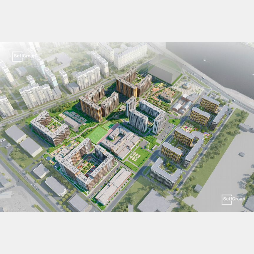 3-к. квартира, 91 м², 1/20 эт.