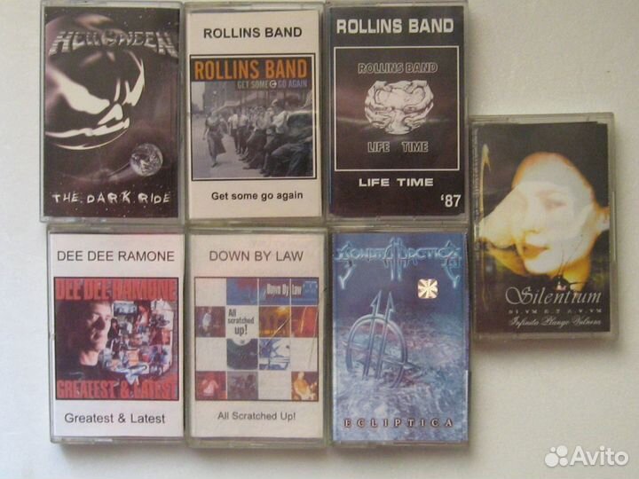 Аудио-кассета - terion, crematory, и др