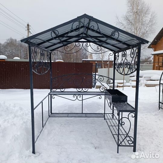 Мангальный комплекс-беседка